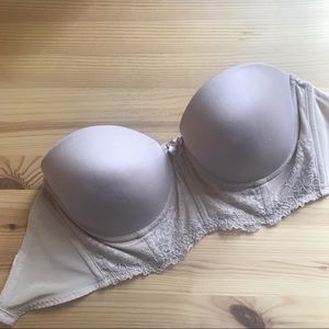Va Bien 32 D Strapless Bra
